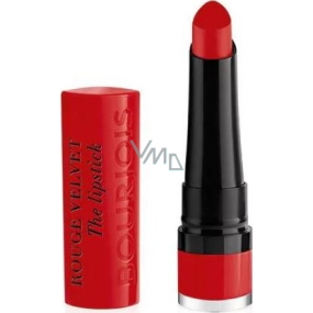 Bourjois Rouge Velvet The Lipstick rtěnka 08 Rubis Cute 2,4 g