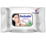 Freshmaker Make Up Aloe Vera & Vitamin E odličovací vlhčené ubrousky na make-up 25 kusů