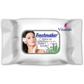 Freshmaker Make Up Aloe Vera & Vitamin E odličovací vlhčené ubrousky na make-up 25 kusů