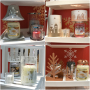 Yankee Candle Winterscape stínítko velké + talíř velký na střední a velkou vonnou svíčku Classic 10 x 15 cm (stínítko) 15 x 15 cm (talíř)