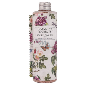 Bohemia Gifts Botanica Šípek a růže sůl do koupele 300 g