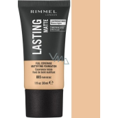 Rimmel London Lasting Matte Foundation make-up 085 Fair Beige 30 ml