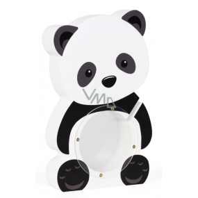 Albi Pokladnička dřevěná zvířátko Panda 22 x 5 x max 22 cm