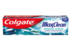 Colgate Max Clean Mineral Scrub gelová zubní pasta pro svěží dech 75 ml