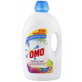 Omo Color & Care gel na praní barevného prádla 100 dávek 5 l