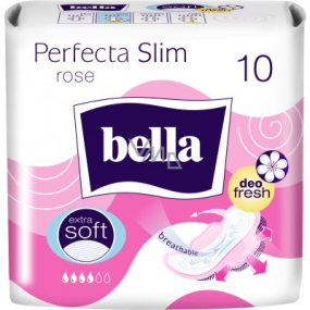 Bella Perfecta Slim Rose ultratenké hygienické vložky s křidélky 10 kusů