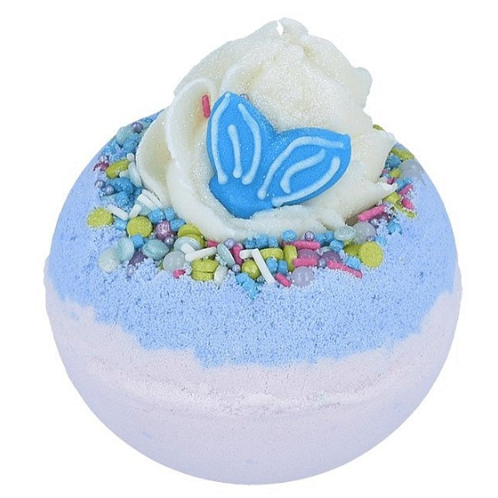 Bomb Cosmetics Hurá do hlubin - Mermazing Šumivý balistik do koupele 160 g