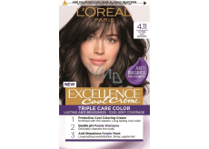 Loreal Paris Excellence Cool Creme barva na vlasy 4.11 Ultra popelavá hnědá