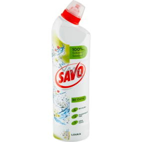 Savo WC čistič Louka tekutý čisticí a dezinfekční přípravek na toalety 750 ml