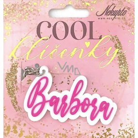 Nekupto Cool jmenná klíčenka Barbora 1 kus