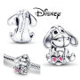 Charm Sterlingové stříbro 925 Disney Medvídek Pú - Ijáček, korálek na náramek