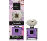 Lady Venezia Dream Lavanda - Levandule aroma difuzér s květem pro postupné uvolňování vůně 100 ml