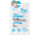 7Days Dynamic Monday textilní pleťová maska pro všechny typy pleti 28 g