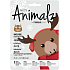 MasqueBar Pretty Animalz Vánoční los textilní hydratační pleťová maska 21 ml