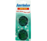 Supertankers Twin Green WC tablety do nádrže 2 x 50 g zelené