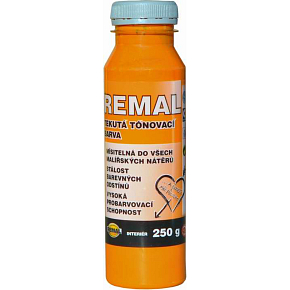 REMAL tónovací barva, 0610 žlutá banánová, 250 g