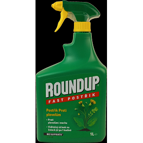 Roundup Fast postřik na hubení plevelů, 1 l