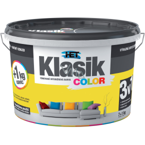 Het Klasik Color malířská barva, 0618 sytá žlutá, 7+1 kg