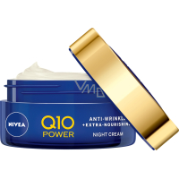 Nivea Q10 Power noční krém proti vráskám, 50 ml