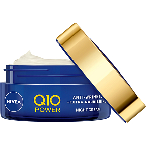 Nivea Q10 Power noční krém proti vráskám, 50 ml