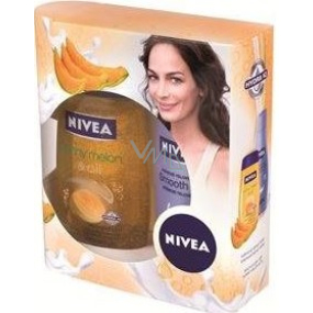 Nivea Kazmelon tělové mléko 250 ml + sprchový gel 250 ml, pro ženy kosmetická sada