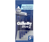 Gillette Blue II holítka 2 břity pro muže 5 kusů