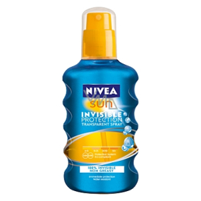 Nivea Sun OF30 Neviditelný sprej na opalování 200 ml