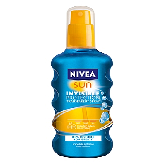Nivea Sun OF30 Neviditelný sprej na opalování 200 ml