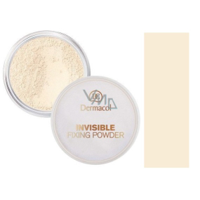 Dermacol Invisible Fixing Powder pudr odstín Light 13,5 g