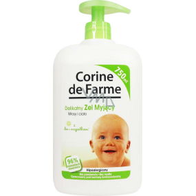 Corine de Farme Baby 2v1 hydratační mycí gel na vlasy a tělo 750 ml