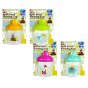 First Steps Patchwork Training Cup 6+ hrnek se dvěma uchy žlutý Želva 236 ml
