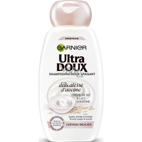 Garnier Ultra Doux Délicatesse jemný, zklidňující šampon pro jemné vlasy 250 ml