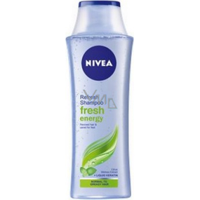 Nivea Fresh Energy vitalizující šampon pro normální až mastné vlasy 250 ml