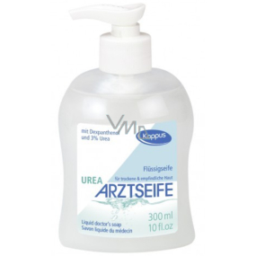 Kappus Urea lékařské tekuté mýdlo bez parfemace a barviv pro alergickou pokožku 300 ml