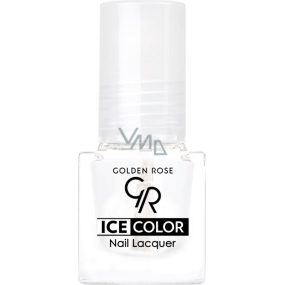 Golden Rose Ice Color Nail Lacquer lak na nehty mini Clear 6 ml