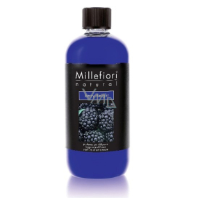 Millefiori Milano Natural Berry Delight - Ovocné potěšení Delight Náplň difuzéru pro vonná stébla 250 ml