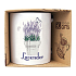 Bohemia Gifts Keramický hrnek s obrázkem Levandule snopy 350 ml