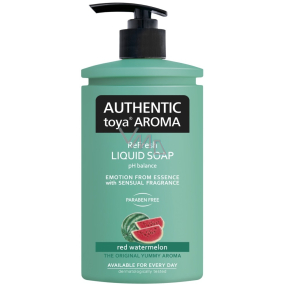 Authentic Toya Aroma Red Watermelon tekuté mýdlo dávkovač 400 ml