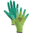 Kixx Groovy Green pracovní nylonové rukavice s latexovým povrchem, velikost 8, GD900320