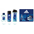 Adidas UEFA Champions League Dare Edition VI toaletní voda pro muže 100 ml + sprchový gel 250 ml + deodorant sprej 150 ml, dárková sada