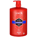 Old Spice Captain 3v1 sprchový gel a šampon pro muže 1000 ml