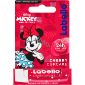 Labello Cherry Cupcake Minnie Disney balzám na rty pro děti 4,8 g, věk 3+