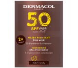 Dermacol Sun SPF50 voděodolné opalovací mléko 2 x 15 ml