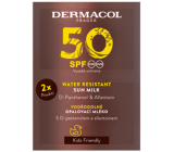 Dermacol Sun SPF50 voděodolné opalovací mléko 2 x 15 ml