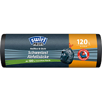 Swirl Profi pytle na těžký odpad 120 l, 36 µ, 75 × 95 cm, 12 ks