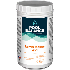 POOL Bazénová chemie Kombi tablety 4v1 1 kg