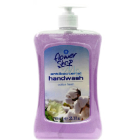 FlowerShop Handwash Cotton Fresh antibakteriální mýdlo dávkovač 750 ml