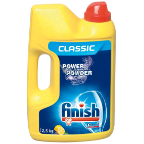 Calgonit Finish Power Powder Lemon prášek do myčky 2,5 kg