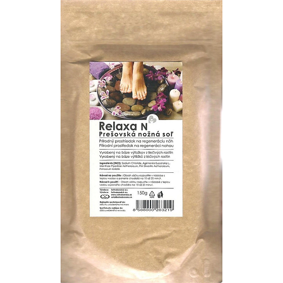 Prešovská Relaxa N sůl na nohy 150 g