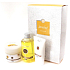 Adria Spa Citron & Slaměnka regenerační sprchový gel 50 ml +sůl do koupele + tělové mléko, Cestovní mini sada